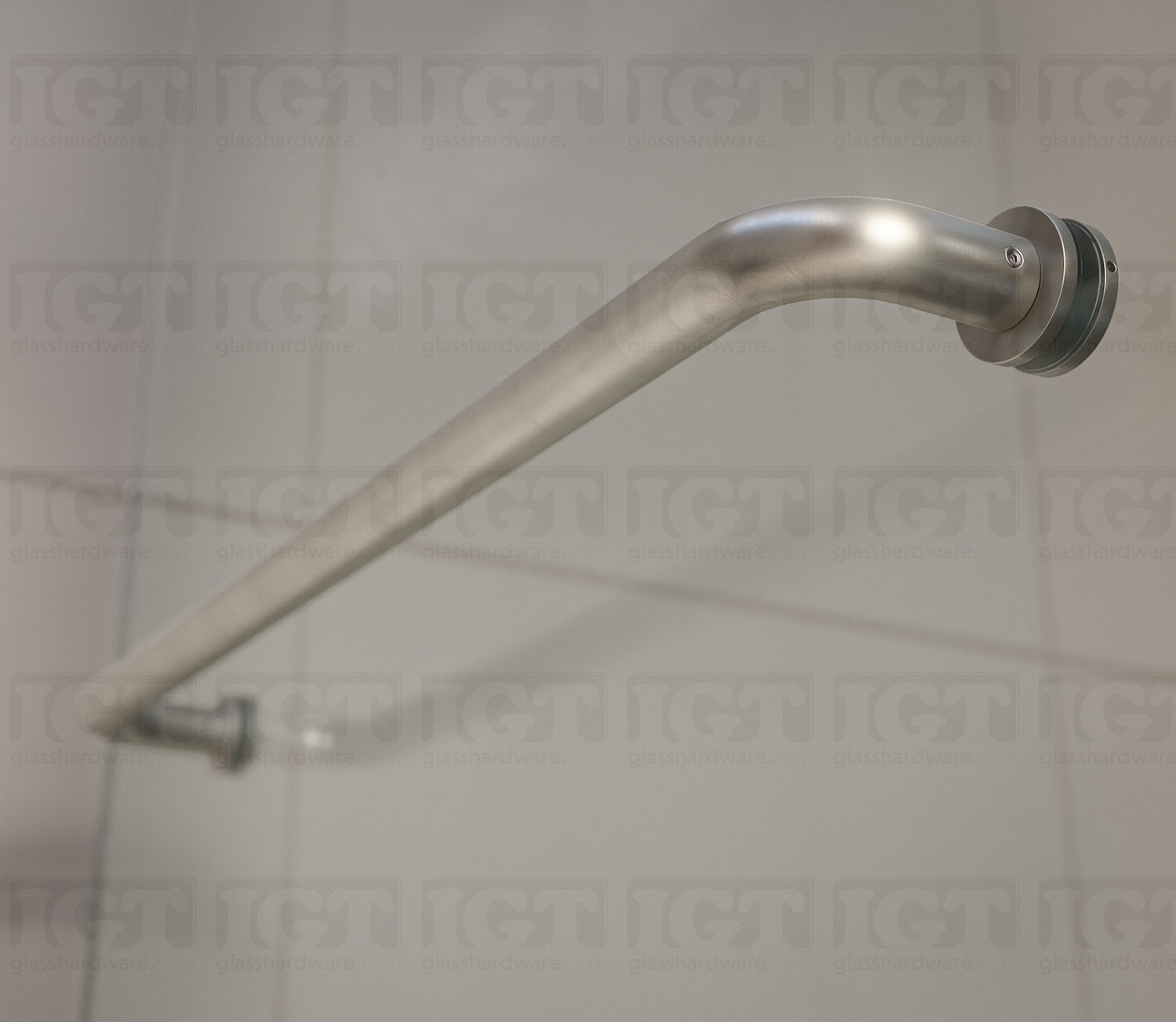 18" Single Traditional Towel Bar - Br Nickel Finish - Image 5