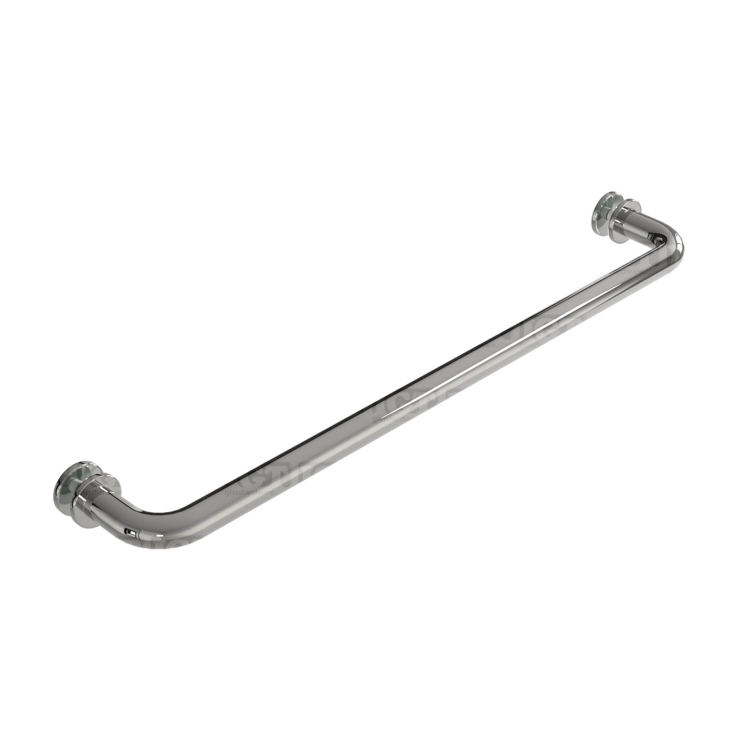 18" Single Traditional Towel Bar - Chrome Finish