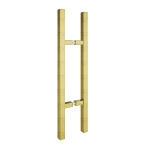 24″ Square Commercial Ladder Handle – Gold Brushed
