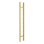 48″ Square Commercial Ladder Handle – Gold Brushed
