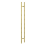 60″ Square Commercial Ladder Handle – Gold Brushed