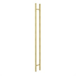 72″ Square Commercial Ladder Handle – Gold Brushed