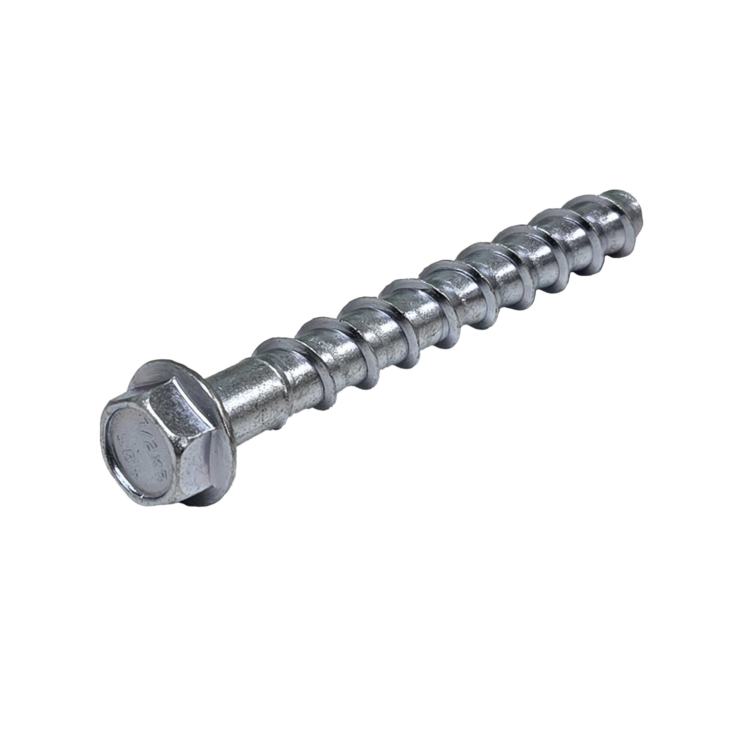 DEWALT 1/2" x 5" Carbon Steel Screw Anchor - Hex Washer Head