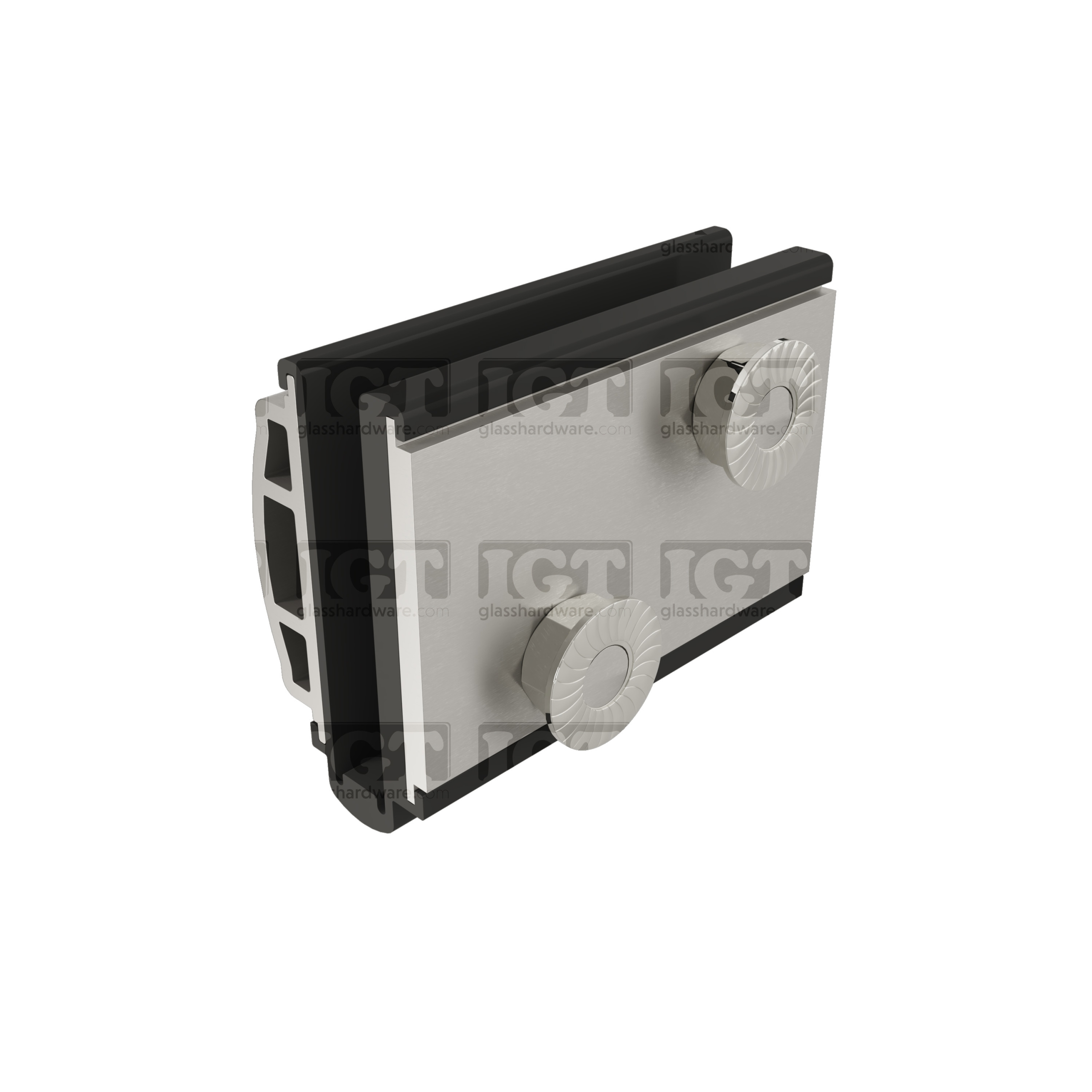 1/2” Tilt-Lock™ Glass Mounting Kit for 20’ Base Shoe - Image 6