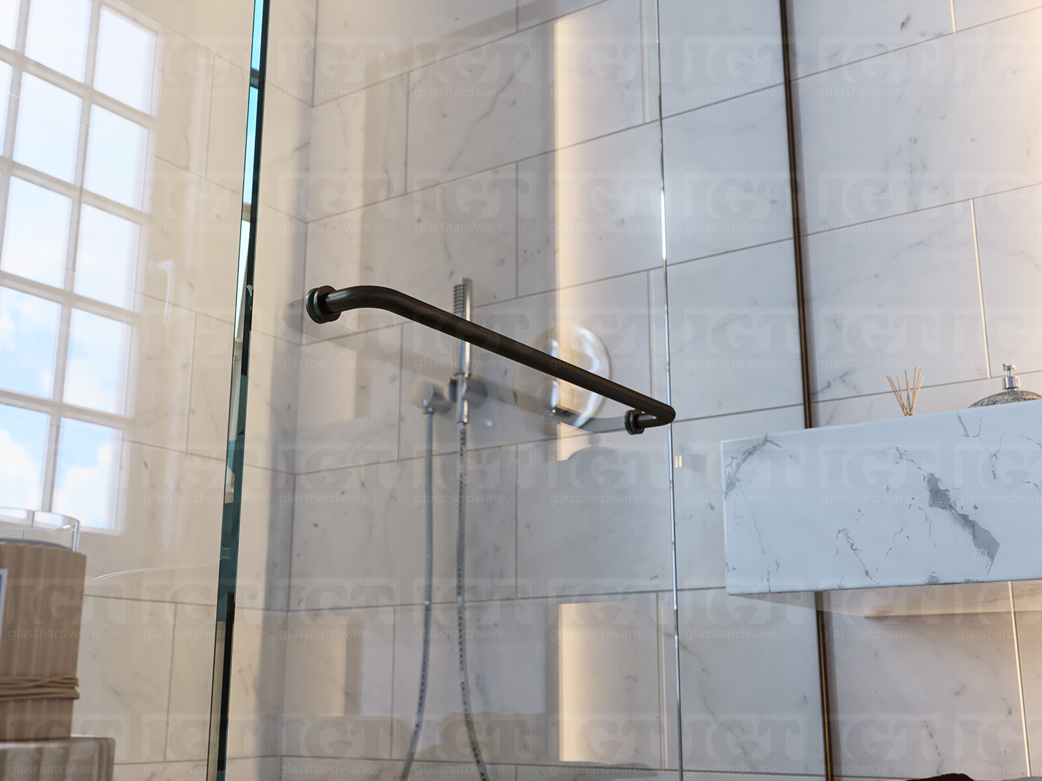 22" Traditional Single Towel Bar - Oil Rubbed Bronze - Image 3