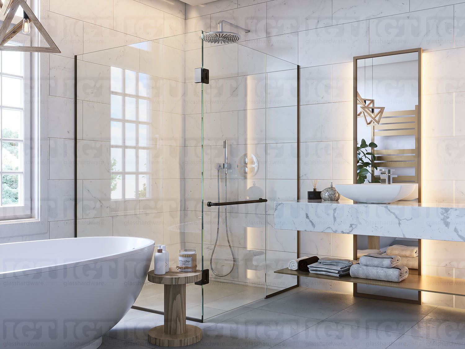 24" Traditional Single Towel Bar - Oil Rubbed Bronze - Image 2