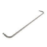18″ Round Towel Bar for Bypass System – Brushed Nickel