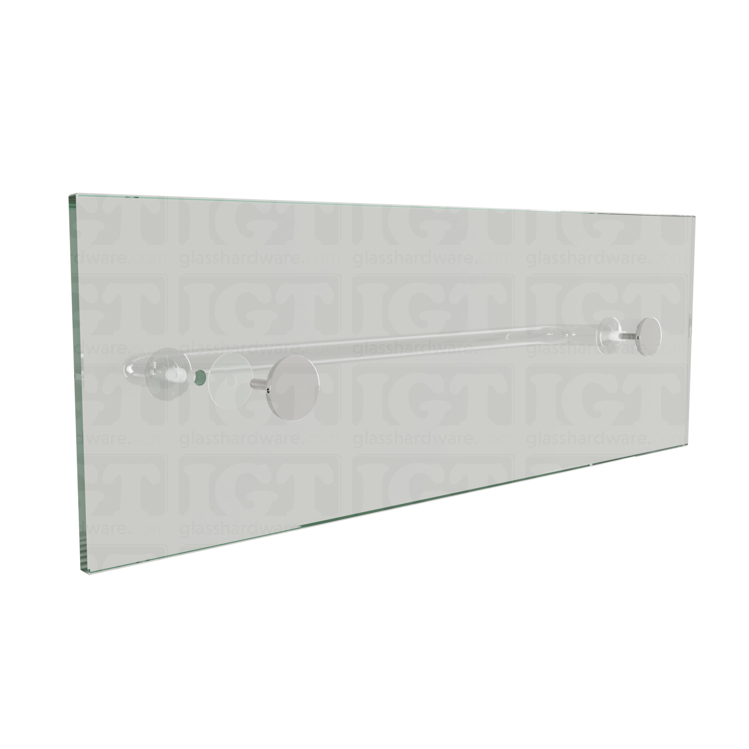 3/4" Cap for Handle/Towel Bar - Chrome Finish - Image 6