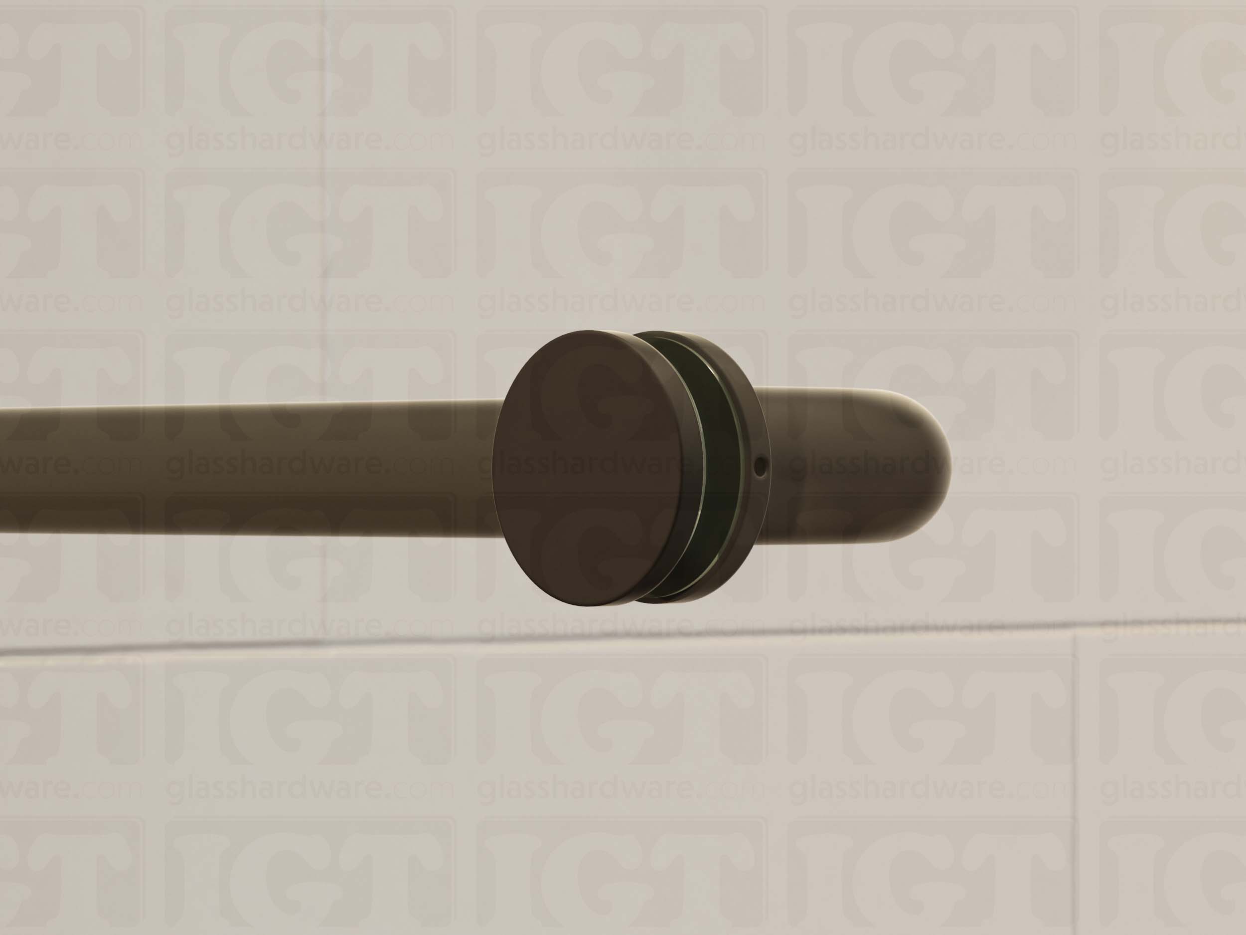 3/4″ Cap for Handle/Towel Bar - Matte Black - Image 5