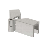 Glass-to-Glass Adjustable Sleeve Over Clamp – Chrome Polished