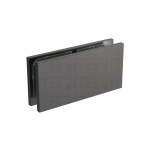 Glass-to-Glass 180 Degree Square Clamp (Full Plates) – Polished Gun Metal