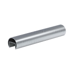 220″ Round Cap Rail – Brushed Stainless