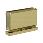 Top and Bottom Bilboa Pivot Hinge – Polished Brass