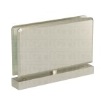 Heavy Duty Top and Bottom Bilboa Pivot Hinge – Brushed Nickel