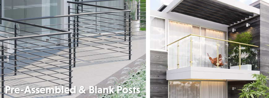 Pre-assembled & Blank Posts