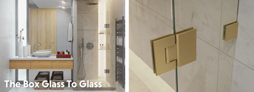 Glass-to-Glass Hinge