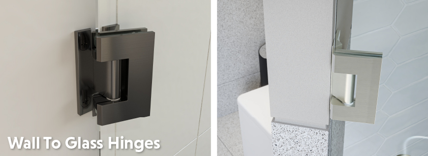 Wall to Glass Hinges