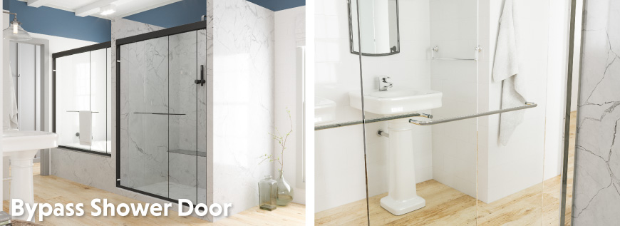 Bypass Shower Door