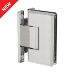 Heavy Duty Wall-to-Glass “H” Back Bilboa Hinge – Chrome Polished