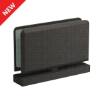 Top and Bottom Bilboa Pivot Hinge – Matte Black