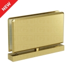 Heavy Duty Top and Bottom Bilboa Pivot Hinge – Gold Brushed