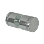 Contemporary Style Back-to-Back Door Knob – Chrome Polished