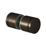 Contemporary Style Back-to-Back Door Knob – Oil Rubbed Bronze