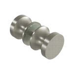 European Style Back-to-Back Door Knob – Brushed Nickel