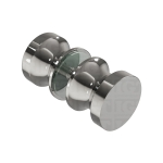 European Style Back-to-Back Door Knob – Chrome Polished