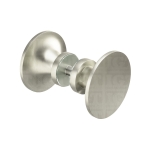Traditional Style Back-to-Back Door Knob – Brushed Nickel