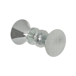 Junior Traditional Back-to-Back Door Knob – Chrome Polished
