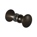 Junior Traditional Back-to-Back Door Knob – Oil Rubbed Bronze