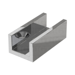 Floor Guide for Modern Sliding System – Chrome Polished