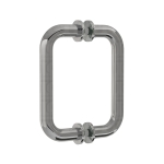 6″ Round Pull Handle – Chrome Polished