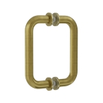 6″ Round Pull Handle – Gold Brushed