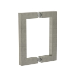 6″ Square Pull Handle – Brushed Nickel
