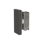 90 Degree Connectors for Twin System – Polished Gun Metal