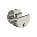 Wall Mount Bracket for Barn Door – Polished Stainless