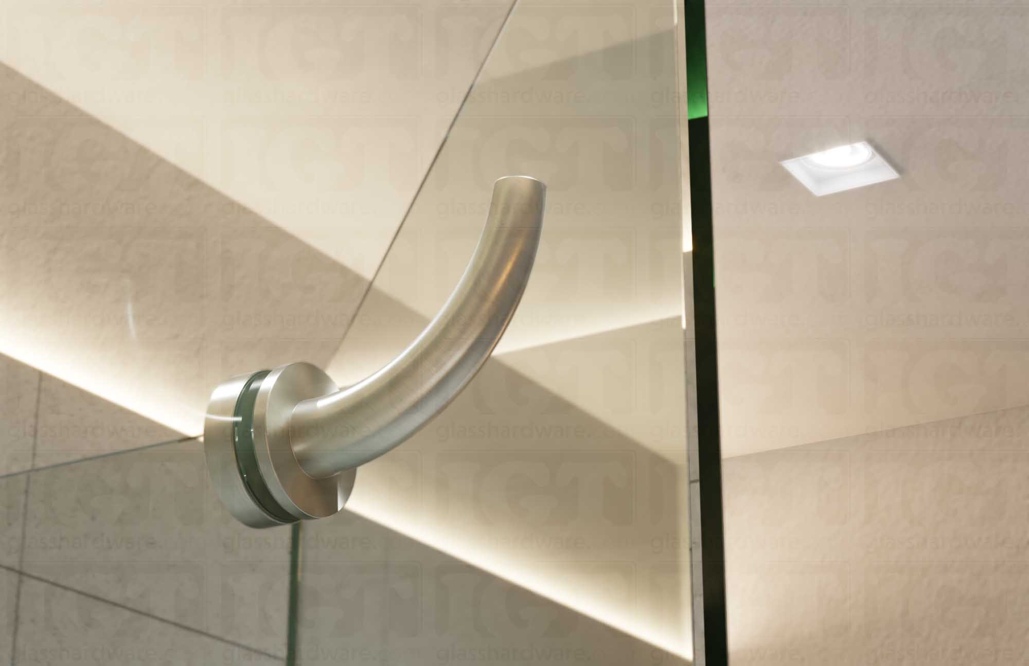 Designer Robe Hook - Brushed Nickel - Image 5