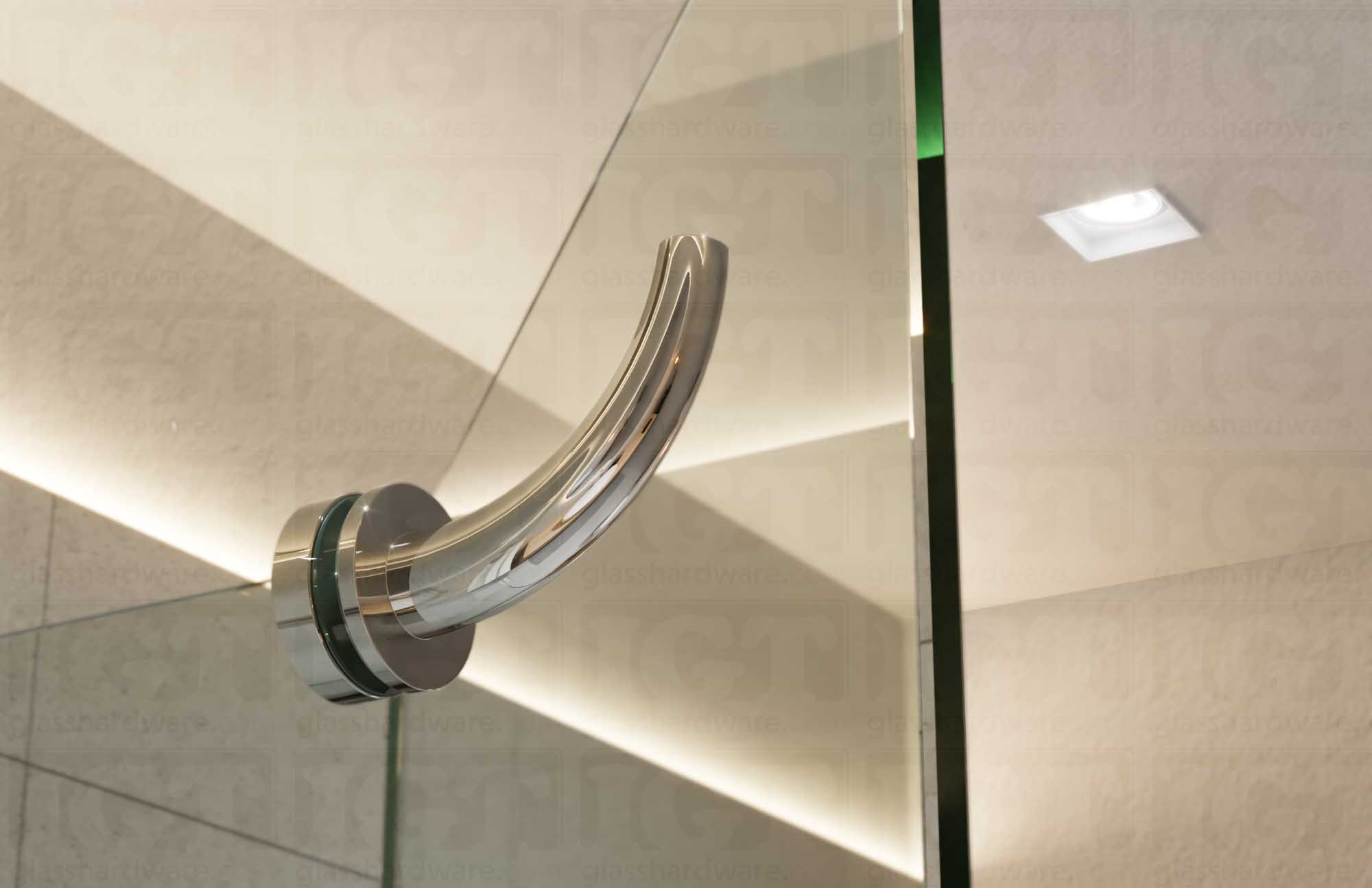 Designer Robe Hook - Chrome Polished - Image 5