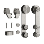 IGT Barn Door System – Brushed Stainless