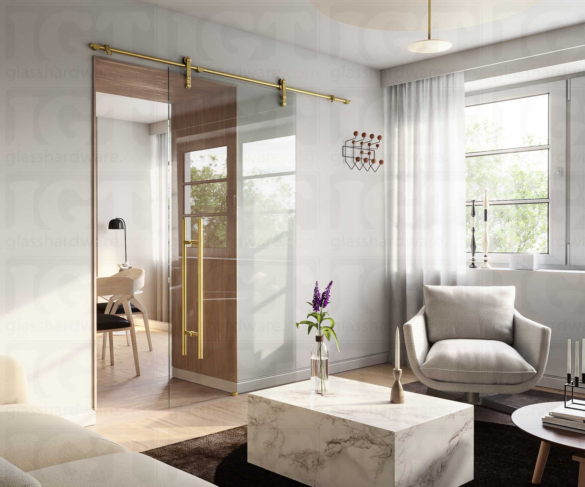 IGT Barn Door System - Gold Brushed - Image 2