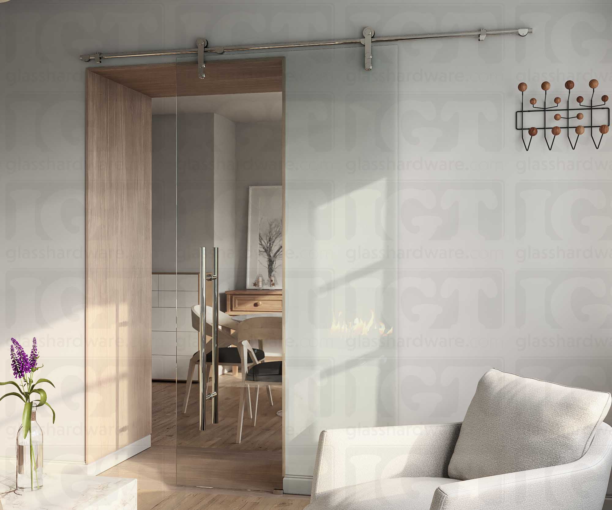 IGT Barn Door System - Polished Stainless - Image 4