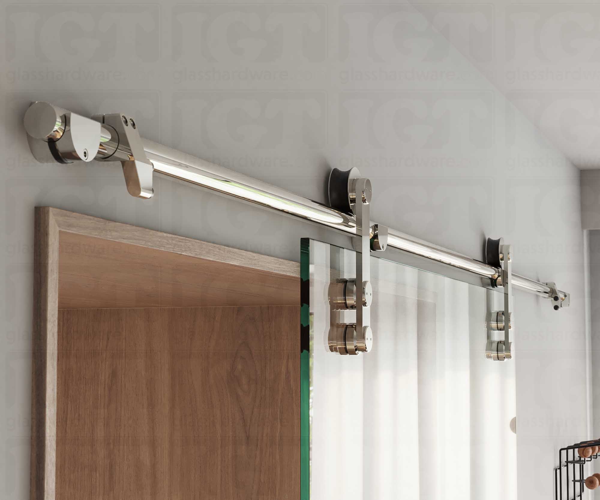 IGT Barn Door System - Polished Stainless - Image 3