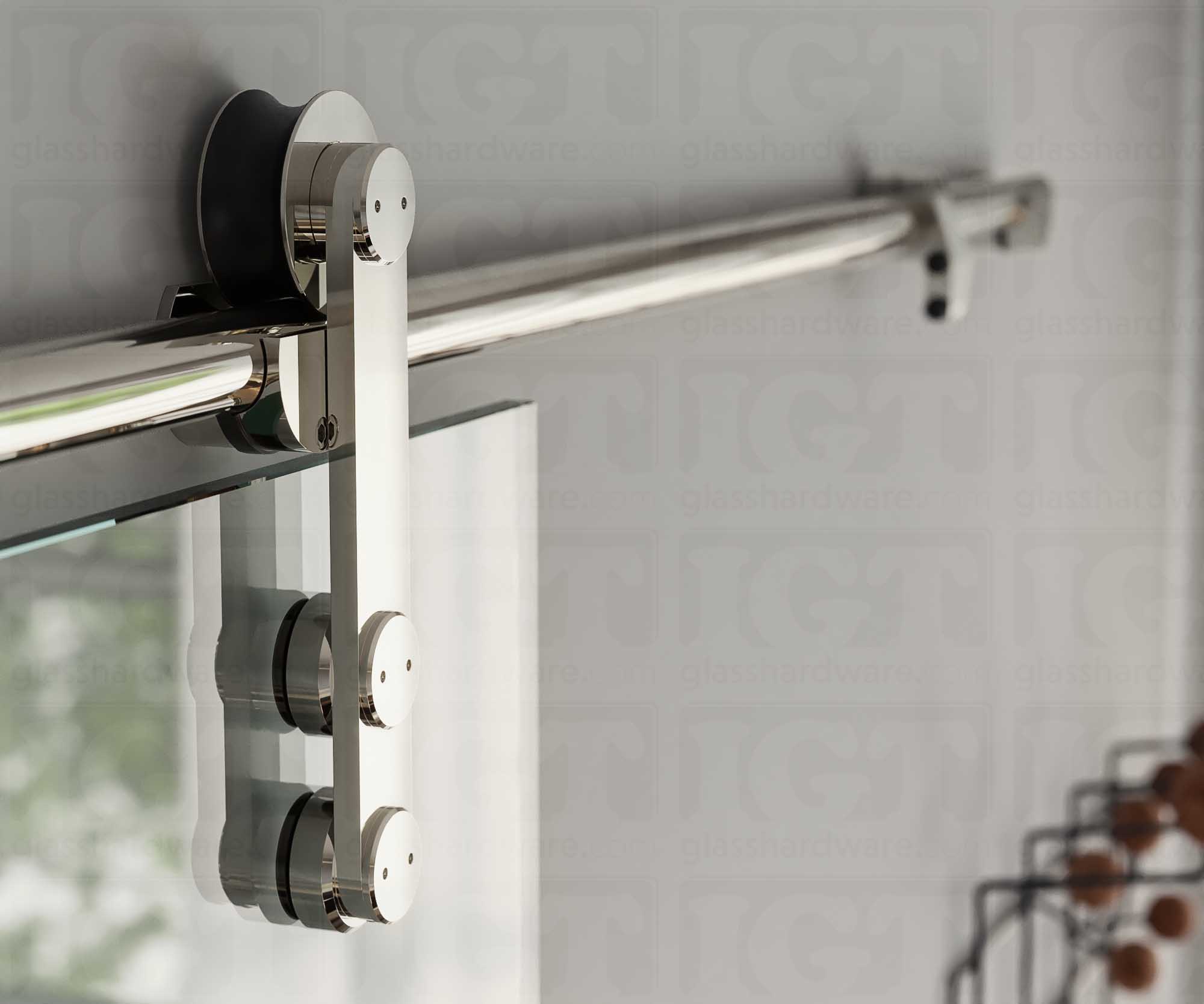 IGT Barn Door System - Polished Stainless - Image 5