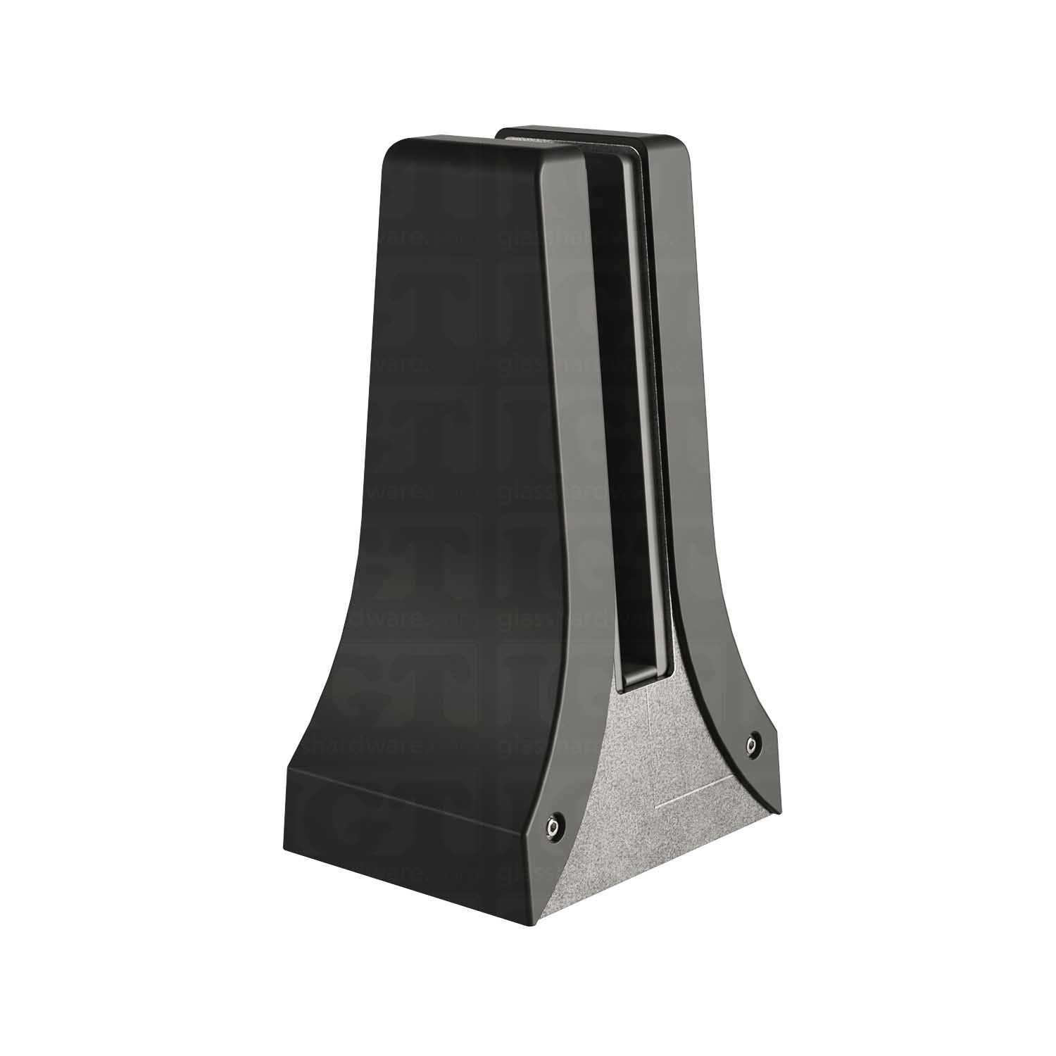 The 316L Stainless Steel Chameleon Spigot in Matte Black.