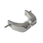Offset Mount Posts for Square Commercial Ladder Handle – Polished Stainless