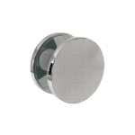 Cap Fittings for Round Pull Handle and Towel Bar with Cone Bolt – Chrome Polished