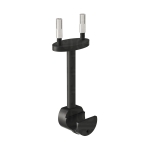 Ceiling Mount Bracket for Barn Door – Matte Black