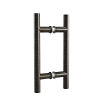 6″ Center-to-Center Round Ladder Handle – Oil Rubbed Bronze